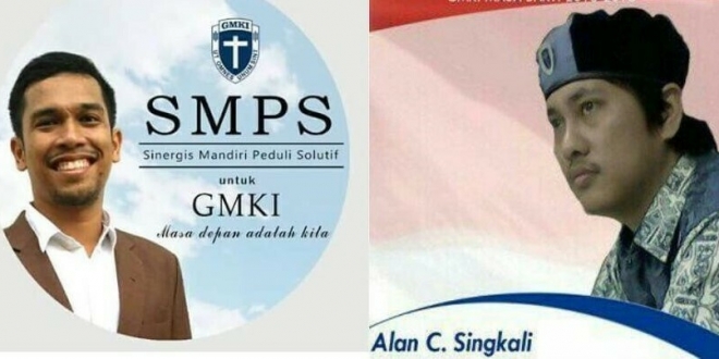 Sahat Sinurat dan Alan Singkali Pimpin PP GMKI Periode 2016-2018