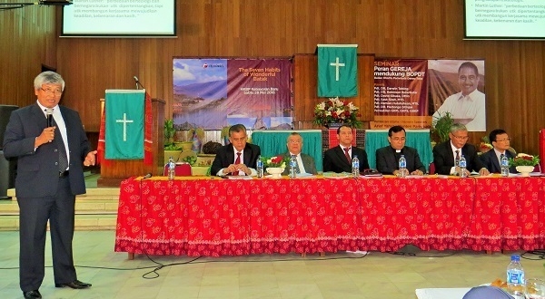 MENTERI PARIWISATA MENGAJAK GEREJA DUKUNG BOPDT