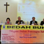Bedah Buku Karya Pdt Saut Sirait: DIBUTUHKAN PEMIMPIN GEREJA YANG LEBIH ‘MEMBUMI’