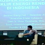 Wujud Kepedulian Masyarakat, UKI Gelar Diskusi Publik Soal Energi Nuklir