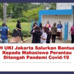 FH UKI Jakarta Salurkan Bantuan Kepada Mahasiswa Perantau Ditengah Pandemi Covid-19 