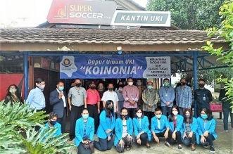 Kampus UKI Buka Dapur Umum KOINONIA Untuk Mahasiswa Ditengah Pandemi Covid-19