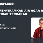 RENUNGAN: MENYIRAMKAN AIR AGAR RUMAH TIDAK TERBAKAR