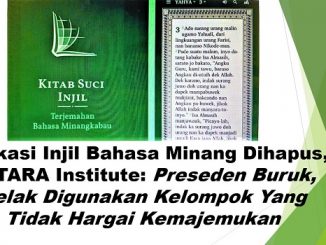 Aplikasi Injil Bahasa Minang Dihapus, SETARA Institute: Preseden Buruk, Kelak Digunakan Kelompok Yang Tidak Hargai Kemajemukan