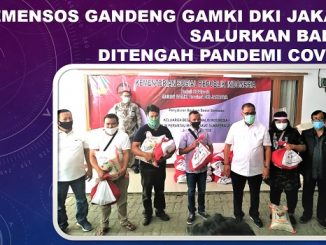 Kemensos Gandeng GAMKI DKI Jakarta Salurkan Bansos Ditengah Pandemi Covid-19