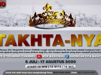 Makna Momentum Doa “TahtaNya 24/40” Yang Akan Digelar Jaringan Doa Nasional