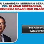 Soal RUU Larangan Minuman Beralkohol, PGI: Di Arab dibebaskan, di Indonesia malah mau dilarang 