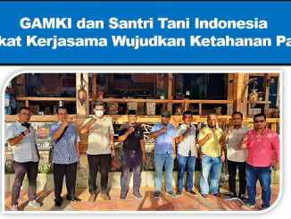 GAMKI dan Santri Tani Indonesia Sepakat Kerjasama Wujudkan Ketahanan Pangan