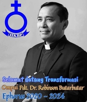 Ephorus HKBP 2020-2024 Pdt Dr Robinson Butarbutar, Selamat