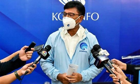 Menteri Kominfo Johnny G Plate