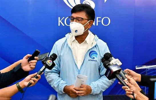 Menteri Kominfo Johnny G Plate