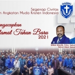 Pesan Ketum DPP GAMKI Willem Wandik, SSos Hadapi Tantangan Tahun 2021