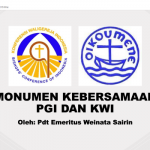 MONUMEN KEBERSAMAAN PGI DAN KWI