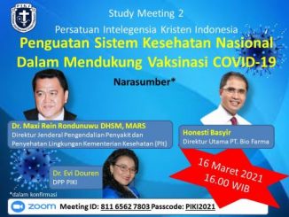 Gelar Study Meeting 2, PIKI Bahas Penguatan Sistem Kesehatan Nasional