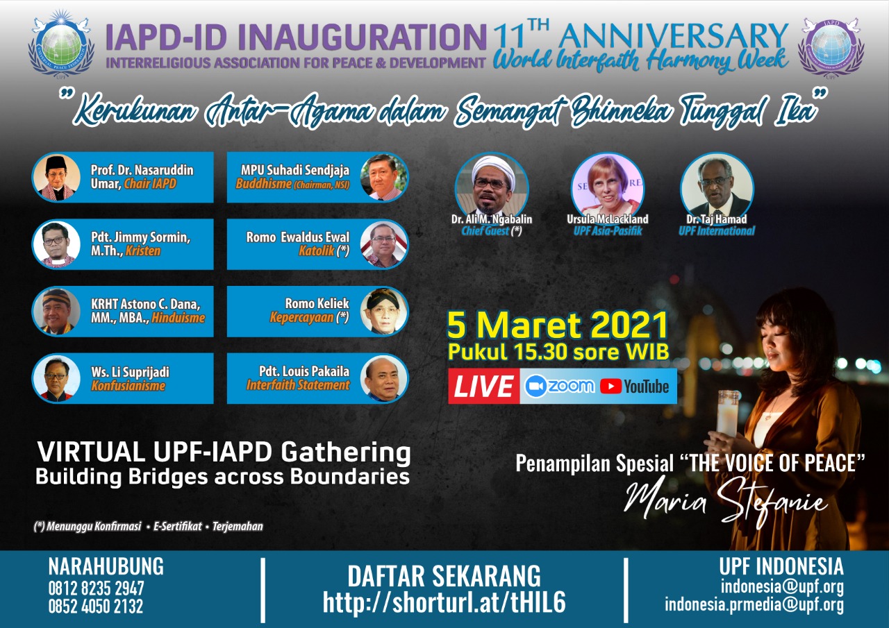 UPF Gelar World Interfaith Harmony Week