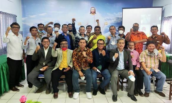 Patut ditiru, Mupel BKS Pria GKPI Wilayah XI Jawa-Kalimantan Pilih Pimpinan Secara Musyawarah