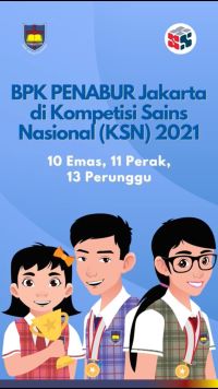 BPK Penabur Jakarta Borong Piala di Kompetisi Sains Nasional 2021