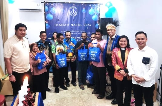natal dpp gamki 2024 gerakan angkatan muda kristen indonesia (gamki)