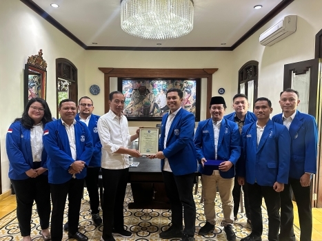 gmki kunjungi jokowi gerakan angkatan muda kristen indonesia (gamki)