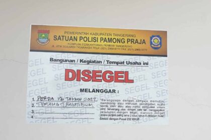 Penyegelan POUK Tesalonika