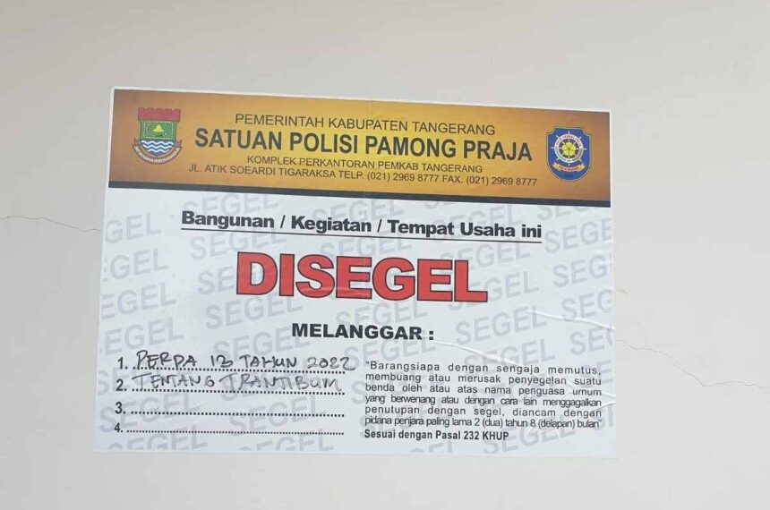 Penyegelan POUK Tesalonika