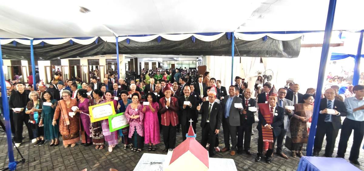 HUT Ke-62 & Pesta Gotilon HKBP Kramat Jati