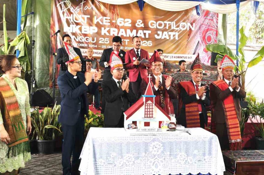HUT Ke-62 dan Pesta Gotilon HKBP Kramat Jati