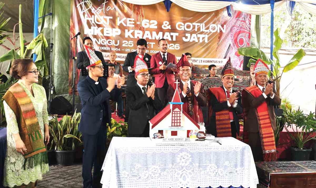 HUT Ke-62 dan Pesta Gotilon HKBP Kramat Jati